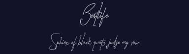 Bestlife by !bey Design — Script Handwritten Font — thumbnail 2