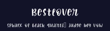 Bestlover by Intype — Script Handwritten Font — thumbnail 2