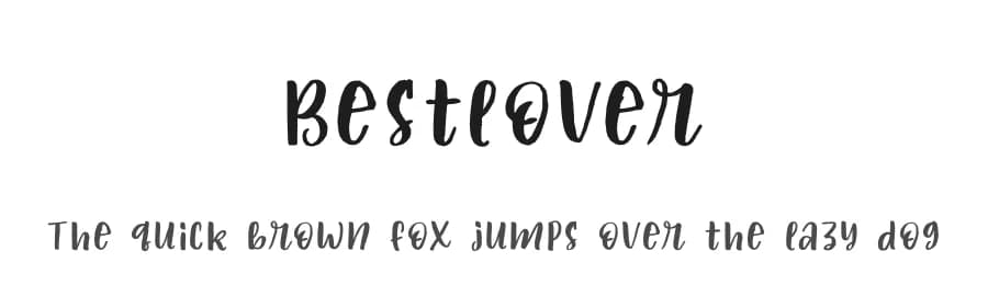 Bestlover by Intype — Script Handwritten Font