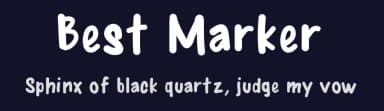 Best Marker by Jon Grafton — Script Handwritten Font — thumbnail 2