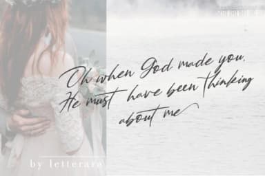 Bestowens Family Font by thomasaradea — Script Handwritten Font — thumbnail 2