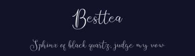 Besttea by Etigletters — Script Handwritten Font — thumbnail 2