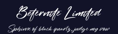 Beternite Limited by Perspectype Studio - Letterena.com — Script Handwritten Font — thumbnail 2