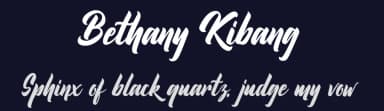 Bethany Kibang by StringLabs Creative Studio — Script Handwritten Font — thumbnail 2