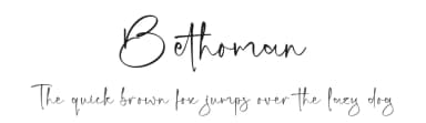Bethoman by Letterena Studios — Script Handwritten Font — thumbnail 1