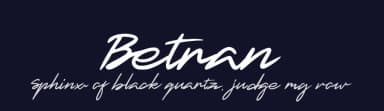 Betran by Typotopia Studio — Script Handwritten Font — thumbnail 2