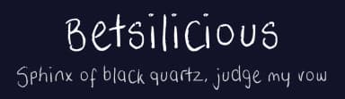 Betsilicious by FontPanda — Script Handwritten Font — thumbnail 2