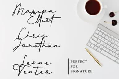 Better Signature Font by YdhraStudio — Script Handwritten Font — thumbnail 3