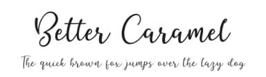 Better Caramel by Sronstudio — Script Handwritten Font — thumbnail 1