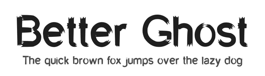 Better Ghost by Pidco Art — Script Handwritten Font