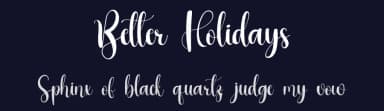 Better Holidays by PiPi Creative STUDIO — Script Handwritten Font — thumbnail 2