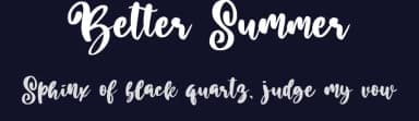 Better Summer by Din Studio — Script Handwritten Font — thumbnail 2