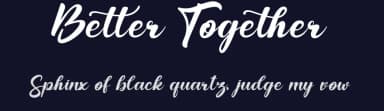 Better Together by Ronny Studio — Script Handwritten Font — thumbnail 2