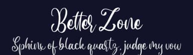 Better Zone by FatmaStudio — Script Handwritten Font — thumbnail 2