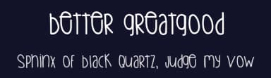 Better Greatgood by Des Gomez — Script Handwritten Font — thumbnail 2