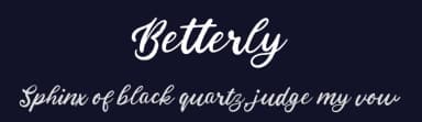 Betterly by Creatype Studio — Script Handwritten Font — thumbnail 2