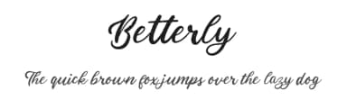 Betterly by Creatype Studio — Script Handwritten Font — thumbnail 1