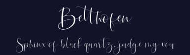 Betthofen by Ferry Ardana Putra — Script Handwritten Font — thumbnail 2