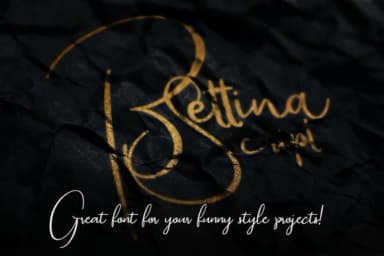 Bettina Script Font by JumboDesign — Script Handwritten Font — thumbnail 4