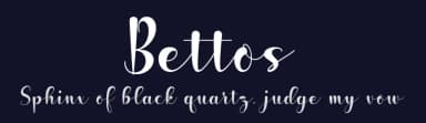 Bettos by Studiorazi — Script Handwritten Font — thumbnail 2