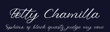 Betty Chamilla by JunCreative — Script Handwritten Font — thumbnail 2