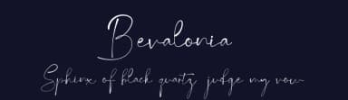 Bevalonia by Prioritype Co — Script Handwritten Font — thumbnail 2