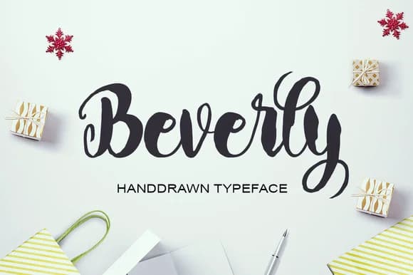 Beverly Font by Polem — Script Handwritten Font — preview 1