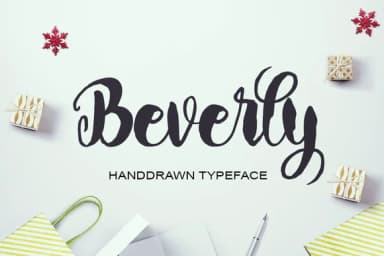 Beverly Font by Polem — Script Handwritten Font — thumbnail 1