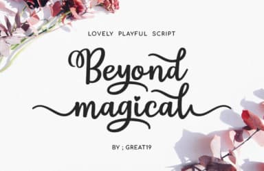Beyond Magical Font by great19 — Script Handwritten Font — thumbnail 1