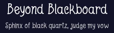 Beyond Blackboard by Galdino Otten Fonts — Script Handwritten Font — thumbnail 2