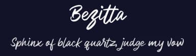 Bezitta by StringLabs Creative Studio — Script Handwritten Font — thumbnail 2
