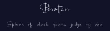 Bhotten by Klakon Studio — Script Handwritten Font — thumbnail 2