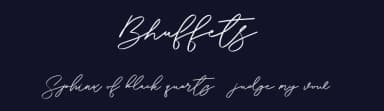 Bhuffets by Maulana Creative — Script Handwritten Font — thumbnail 2