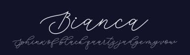 Bianca by Fanastudio — Script Handwritten Font — thumbnail 2