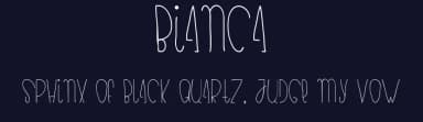 Bianca by hertoy — Script Handwritten Font — thumbnail 2