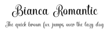 Bianca Romantic by Hoperative — Script Handwritten Font — thumbnail 1