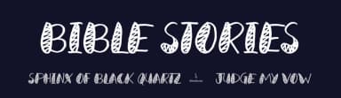 Bible Stories by JSH creates — Script Handwritten Font — thumbnail 2