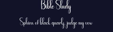 Bible Study by Andi Moz — Script Handwritten Font — thumbnail 2