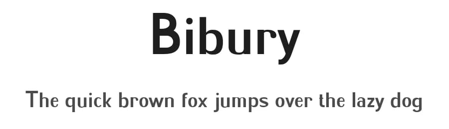 Bibury by Studio Hello Good — Sans Serif Font