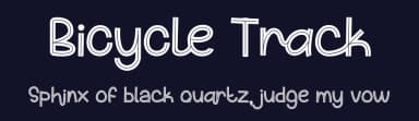 Bicycle Track by PutraCetol Studio — Script Handwritten Font — thumbnail 2
