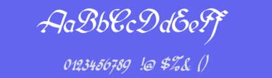 Biedermeier Kursiv by Peter Wiegel — Script Handwritten Font — thumbnail 3