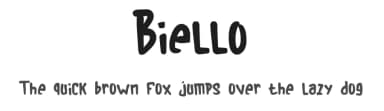 Biello by Ianmikraz — Script Handwritten Font — thumbnail 1