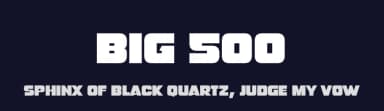 Big 500 by Hawtpixel — Sans Serif Font — thumbnail 2