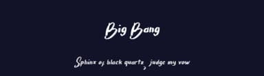 Big Bang by Phantom Studio — Script Handwritten Font — thumbnail 2