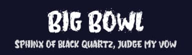 Big Bowl by Eko Bimantara — Script Handwritten Font — thumbnail 2
