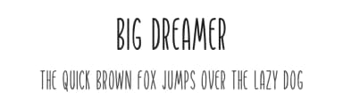 Big Dreamer by Md Shohail Bhuian — Script Handwritten Font — thumbnail 1