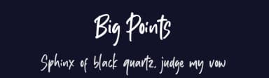 Big Points by Sronstudio — Script Handwritten Font — thumbnail 2