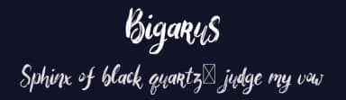 Bigarus by Nirmana Visual — Script Handwritten Font — thumbnail 2