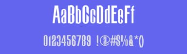 Bigdog by Justin  Biddle — Sans Serif Font — thumbnail 3
