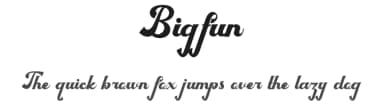 Bigfun by PutraCetol Studio — Script Handwritten Font — thumbnail 1